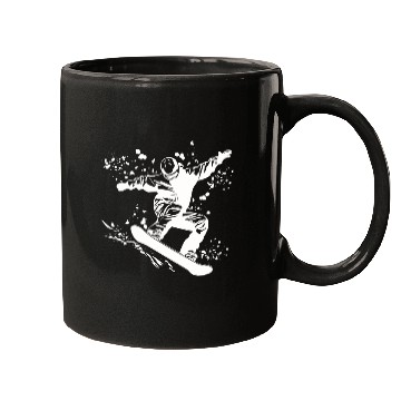 Discover Snowboarder Snowboard Snowboarding Mugs