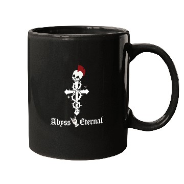 Discover Gothic Thorn Cross Abyss Eternal Mugs
