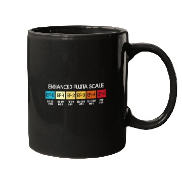 Discover Enhanced fujita scale for storm chaser chasing Mugs