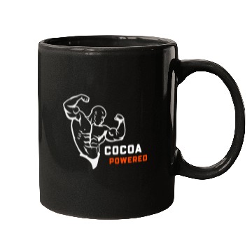 Discover Cocoa Powered Chocolate Gym Mugs