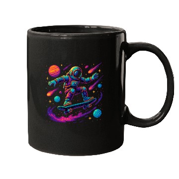 Discover Defying Gravity - Space Skater Mugs