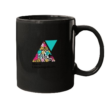 Discover Bloom Unapologetically - Teal Mugs