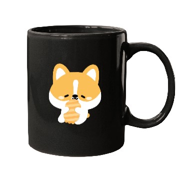 Discover Sleepy Corgi Mugs