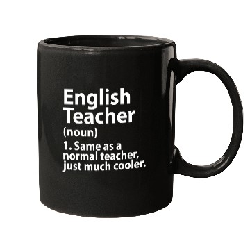 Discover English teacher definition Mugs