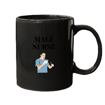 Discover Male nurse Mugs