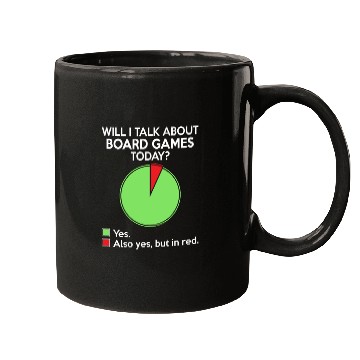 Discover Will i talk about board game today for board gamer Mugs