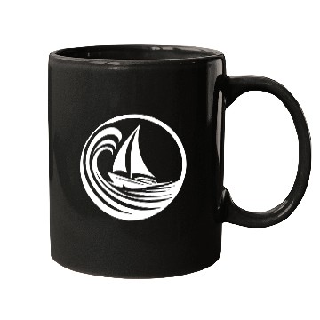 Discover When Life Makes Waves, Just Sail On Mugs