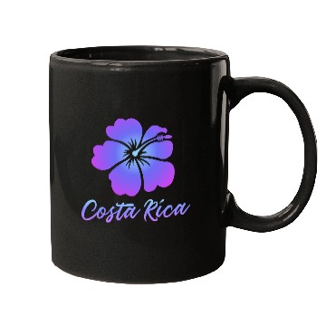 Discover Costa Rica Hibiscus Mugs