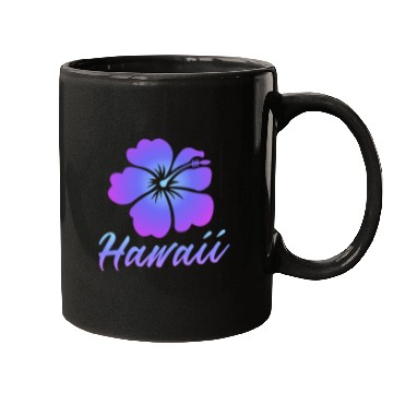 Discover Hawaii Hibiscus Mugs