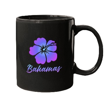 Discover Bahamas Hibiscus Mugs
