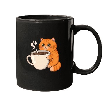 Discover I Love Cat, Coffee & Maybe You Mugs