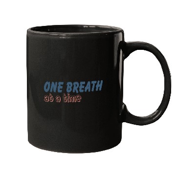 Discover One Breath At A Time Runner Running Mindful Breath Mugs