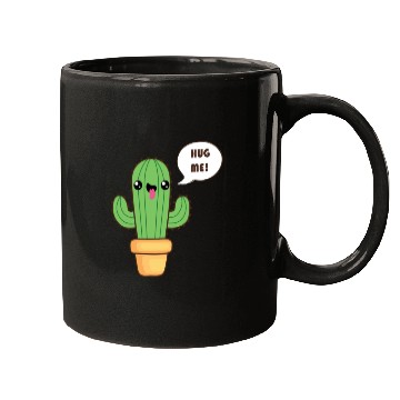 Discover Cute Cactus Hug Me Mugs