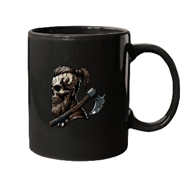 Discover Viking Warrior Man Odin Thor Norman Walhalla Mugs