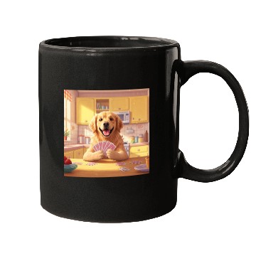 Discover card game dog Mugs