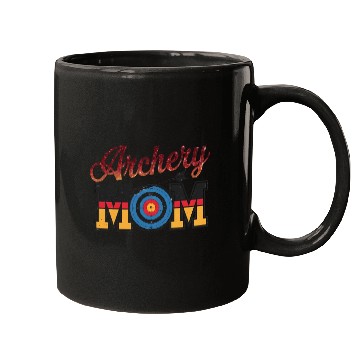 Discover Archery Mom - Bullseye Mom Mugs