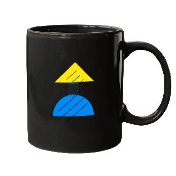 Discover Abstract Geometrical shape Mugs