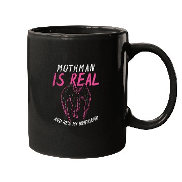Discover Mothman Is My Boyfriend For Cryptid Lover Mugs