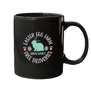 Discover Easter Egg Farm Open Daily Free Deliveries Mugs