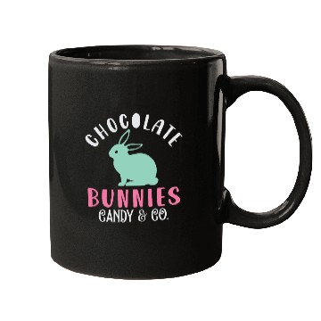 Discover Chocolate Bunnies Candy & Co Happy Easter Holiday Mugs