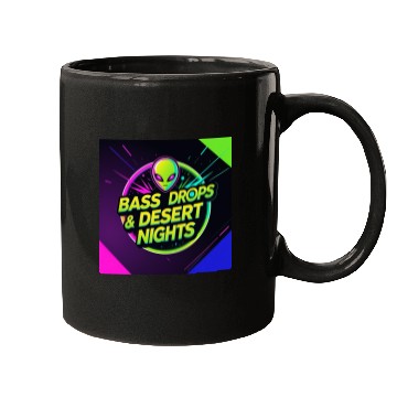 Discover Eclectic Bass Drops Desert Nights Mugs