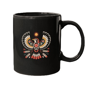 Discover Sparrow Indigenous Indian Tribal Art Native Mugs