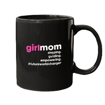 Discover Girl Mom Future World Changer Mugs