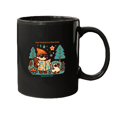 Discover Main Character in a Side Quest Mugs