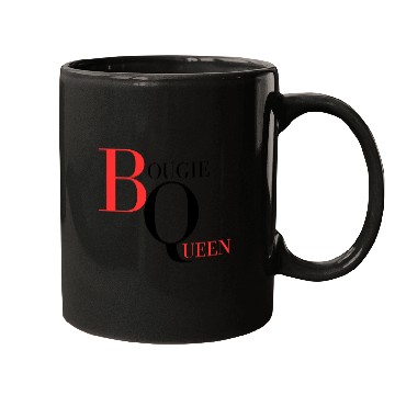 Discover Bougie Queen Red&Black Mugs