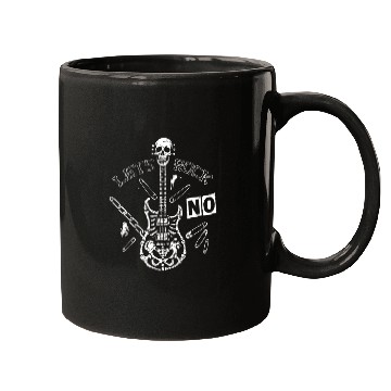 Discover Skull Bone Guitar Punk Mugs
