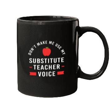 Discover Back To School Substitute Teacher Mugs