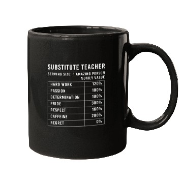 Discover Substitute Teacher School Day Mugs