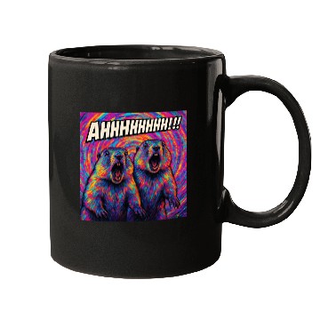Discover AHHHHHHH!!! – Screaming Marmots Go Psychedelic Mugs
