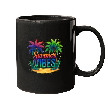 Discover Summer Vibes, Summer Vacation Mugs