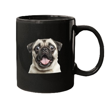 Discover pug Mugs