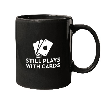 Discover Still Plays with Cards Cool Poker Mugs