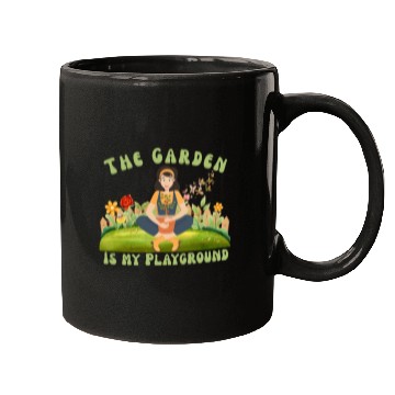 Discover The Garden is My Playground Mugs