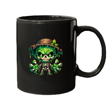 Discover Swamp Skeleton Mutant – Creepy Plant Monster Mugs