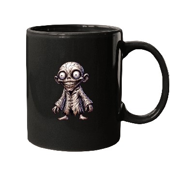 Discover Insane Zombie Boy – Creepy Cute Smiling Freak Mugs