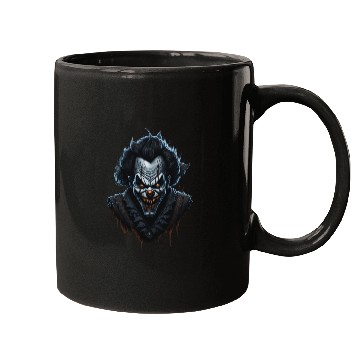Discover Vampire Skull Realistic Horror Art Mugs