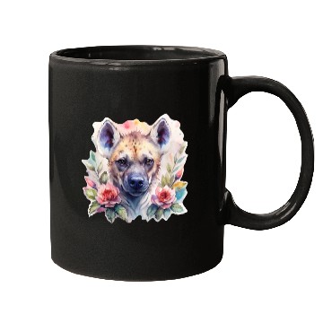 Discover Sage the Blooming Hyena Mugs