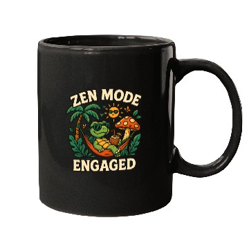 Discover Zen Turtle Hammock Mugs
