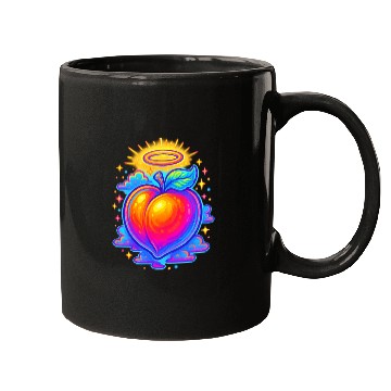Discover Neon peach divine Mugs