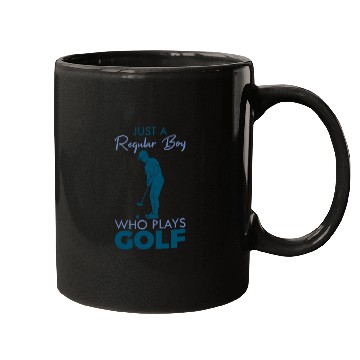 Discover Funny Golfer Boy Mugs