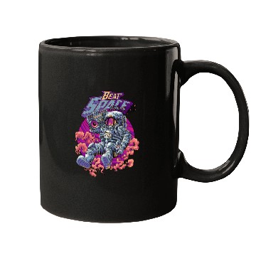 Discover Beat Space – Cosmic DJ Astronaut Vibes Mugs