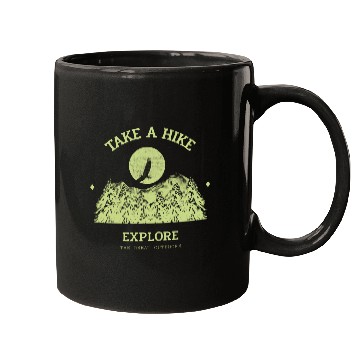 Discover Take A Hike Mugs