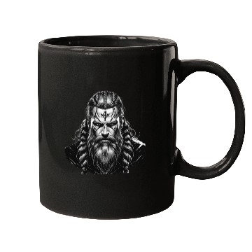 Discover Viking Warrior Man Odin Thor Norman Walhalla Mugs