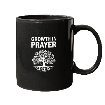 Discover Growth in Prayer - Spiritual Prayer Gift Idea Mugs