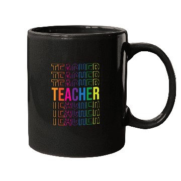 Discover Stacked Teacher Back To School Mugs