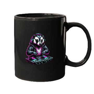 Discover Raccoon DJ Mugs